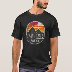 2023 Spring Break Squad Mountain Sun Suns T-shirt