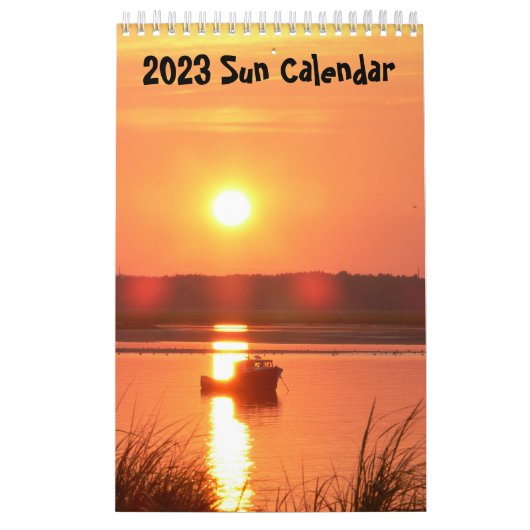 2023 Sun Calendar Kalender (Hoes)