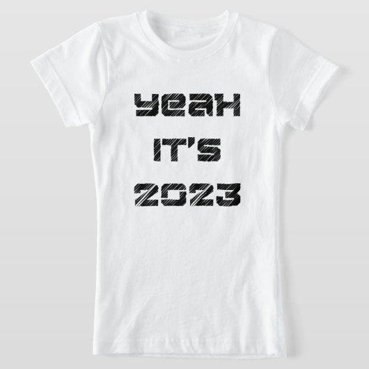 2023 t-shirt voor meisjes (Laagn)
