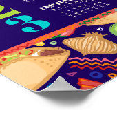 2023 Taco Fiesta Kalendert Poster (Hoek)