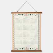 2023 Tapestry Wall Yarly Calendar Hangend Wandkleed (Voorkant)