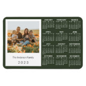 2023 Tijdschema - Aangepaste  directe foto Magneet (Horizontaal)