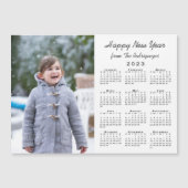 2023 Tijdschema Aangepaste foto Gelukkig Nieuwjaar (Voorkant)