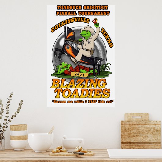 2023 ToadSuck Shootout Poster (Keuken)