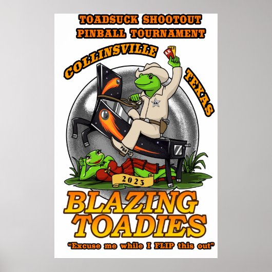 2023 ToadSuck Shootout Poster (Voorkant)