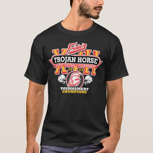 2023 Trojaans paard - Center Grove Champions T-shirt (Voorkant)