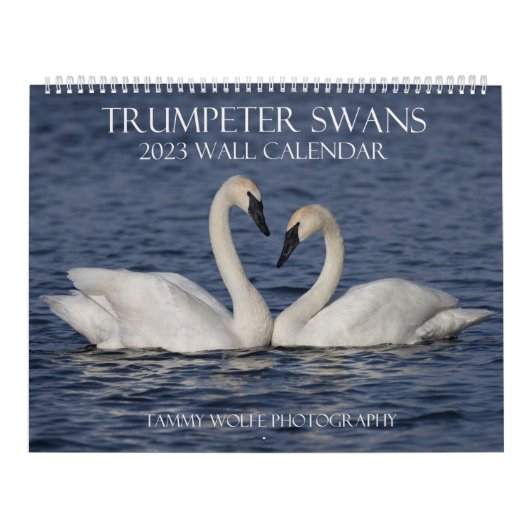 2023 Trumpeter Swan Wall Agenda Kalender (Hoes)