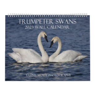 2023 Trumpeter Swan Wall Agenda Kalender