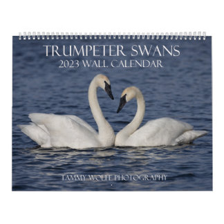 2023 Trumpeter Swan Wall Agenda Kalender