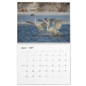2023 Trumpeter Swan Wall Agenda Kalender (Mar 2027)