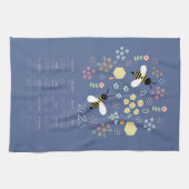 2023 Tuinga-keukenkalender Honingbijen Florale tui Theedoek (Horizontaal)
