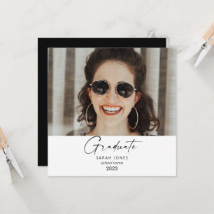 2023 twee foto collage zwart afstudeerfeest