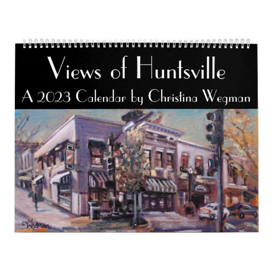 2023 Uitzicht Huntsville-kalender Kalender (Hoes)