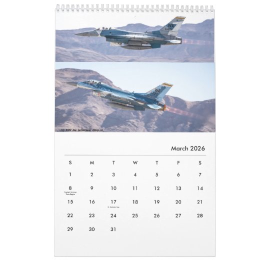 2023 USAF-agenda Kalender (Mar 2026)