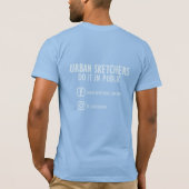 2023 USk Chicago Schets Seminar  T-shirt (Achterkant)