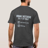 2023 USk Chicago Schets Seminar T-shirt (Achterkant)