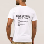 2023 USk Chicago Sketch Seminar T-shirt (Achterkant)