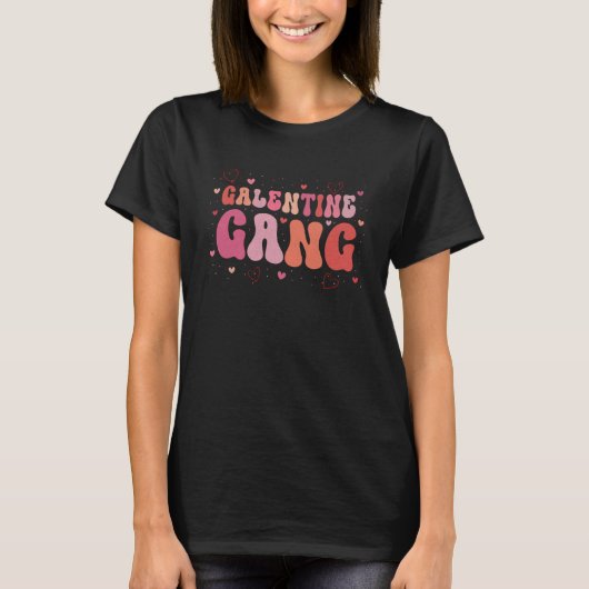2023 Valentine's Day Galentines Gang T-shirt (Voorkant)