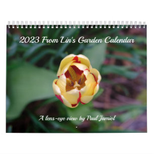2023 van Lin's Garden Calendar Kalender