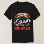 2023 Vegas neef reis naar Birthday Party Las Vega T-shirt (Design voorkant)