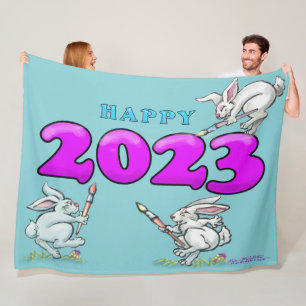 2023 Vliegtuigbak Fleece Deken