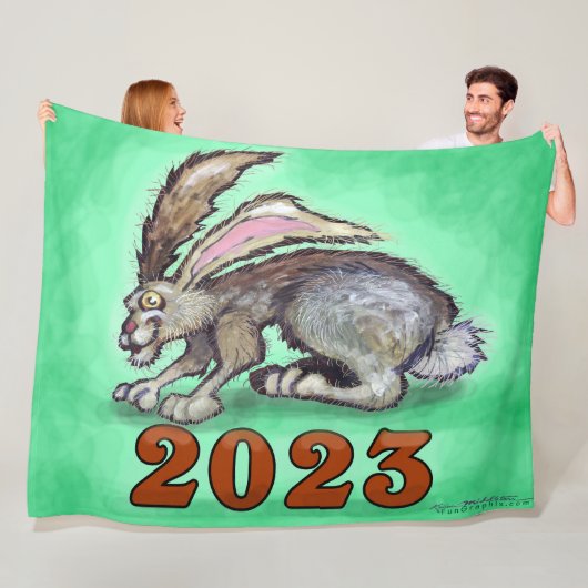 2023 Vliegtuigbak Fleece Deken (In situ)