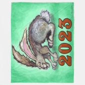 2023 Vliegtuigbak Fleece Deken (Voorkant)