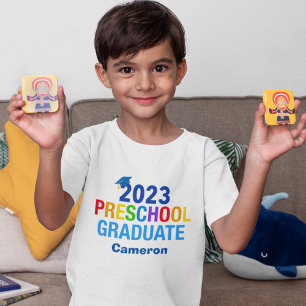 2023 Voorschoolse Afstuderen Aangepaste Kinderen A T-shirt