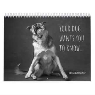 2023 Wandkalender - Dog Humor Kalender