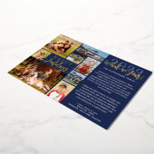 2023 Wat Een Jaar Foto Collage 2024 Agenda Folie Feestdagenkaart (Gedraaid)