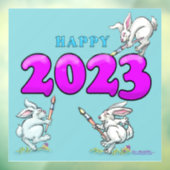 2023 Windows Cling Raamsticker (Vel 3)