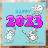 2023 Windows Cling Raamsticker (Vel 2)