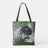 2023 Winterpaarden 2-zijdig Tote Bag (Achterkant)