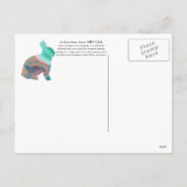 2023 Year of the Rabbit Chinese Zodiac by Janz Feestdagenkaart (Achterkant)