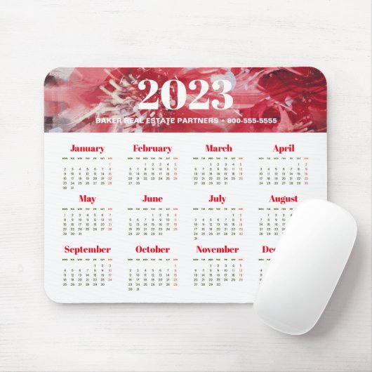 2023 Zakelijke agenda Muismat (Met muis)