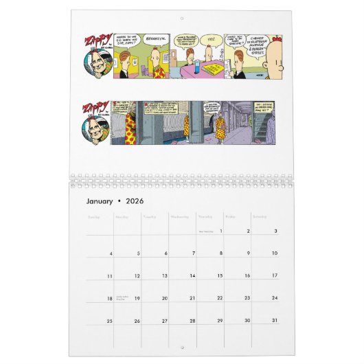 2023 ZIPPY-kalender Kalender (Jan 2026)