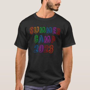 2023 Zomer Kamp Voor Vrienden Vrienden Om Handteke T-shirt