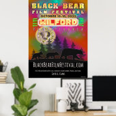 2023 Zwart Beer Film Festival Poster (Thuiskantoor)