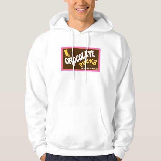 2024 10U Zuid Chocolade Pucks - Hoodie - Bar (Voorkant)