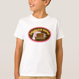 2024 10U Zuid Chocolade Pucks Kinder Tshirt - Rond