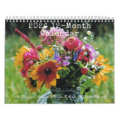 2024 12-maanden wandkalender kalender (Hoes)