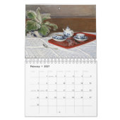 2024 12 MONTH CALENDAR Claude Monet paintings Kalender (Feb 2027)