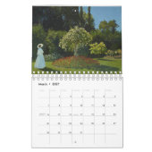 2024 12 MONTH CALENDAR Claude Monet paintings Kalender (Mar 2027)