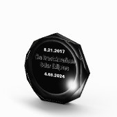 2024 & 2017 Dubbel Gedateerde Zonsverduistering Fotoblokken (Rechts)