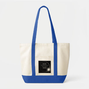 2024 & 2017 Dubbel Gedateerde Zonsverduistering Tote Bag
