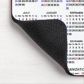 2024 - 2025 2 jaar kalender minimalistische busine muismat (Hoek)