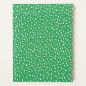 2024 - 2025 gepersonaliseerde groene student planner (Achterkant)