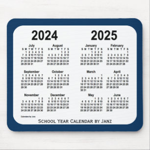 2024-2025 Kalender van de School van de Doos van Muismat