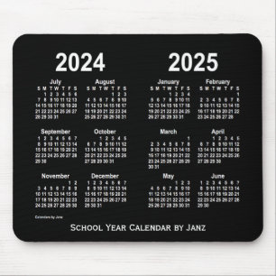 2024-2025 Kalender van de School van het Neon de Muismat