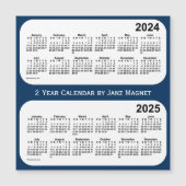 2024-2025 Politiedoos Blauw 2 jaar Agenda van Janz (Voorkant)